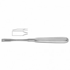 FiberGrip™ Volkmann Bone Curette Oval - Fig. 3 Stainless Steel, 19 cm - 7 1/2"